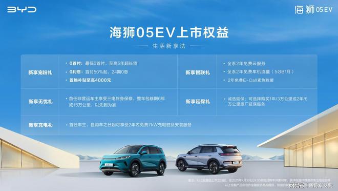 赋能比亚迪海狮05EV正式上市EVO视讯e平台30 Evo(图5)